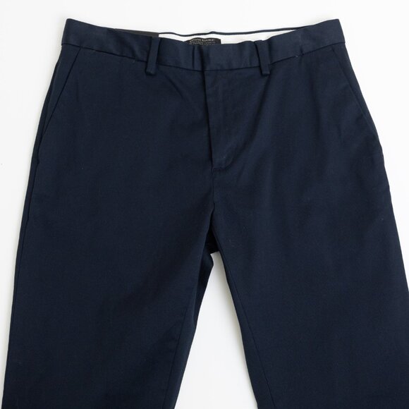 Banana Republic Mason Chino 32x32 Athletic Tapered Rapid Movement Pant Navy Blue - Picture 3 of 13